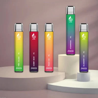 POCO 5000 일회용 바이프 5% 니크 소금 저항 1.2Ω 15ml 바이프 E 담배