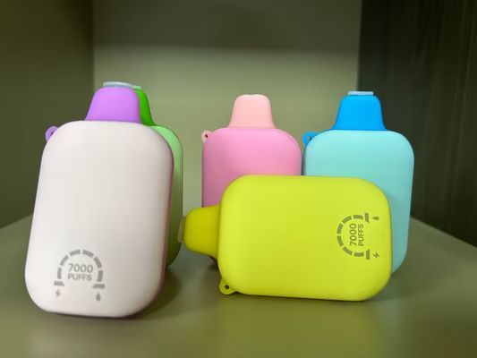 7000 펌프 OEM 바이프 스마트 스크린 12ml 650mAh 재충전 50mg 소금 니코틴