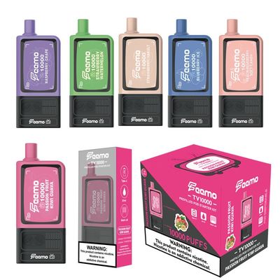배터리 650mAh POD 일회용 바이프 10000개 이상과 5% 니크 강도