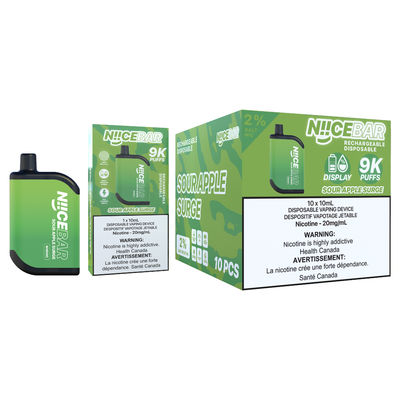 OEM/ODM 일회용 바이프 펜 9000Puffs 유출 방지 디자인으로 전자 주스 디스플레이