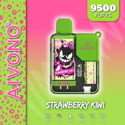 650mAh 조절 전력 일회용 바이프 펜 9500 펌프 3% 니크