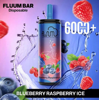 대량 판매 FluumBar6000 버릴 수 있는 6000 퍼프 15 밀리람베르트 사전에 채운 에주스 650mAh를 기화시킵니다