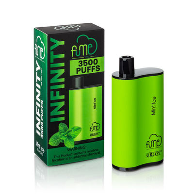 증기 무한대 미국 버릴 수 있는 VAPE 3500은 12 밀리람베르트 사전에 채운 에주스 1500mAh를 내뿜습니다