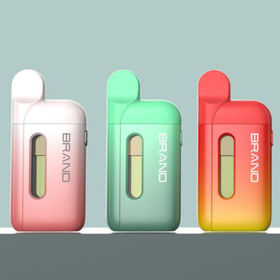 5 밀리람베르트 예열 리필러블 전자 담배 CBD 포드 버릴 수 있는 펜 380mAh 1.4 오옴을 기화시킵니다
