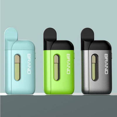 5 밀리람베르트 예열 리필러블 전자 담배 CBD 포드 버릴 수 있는 펜 380mAh 1.4 오옴을 기화시킵니다