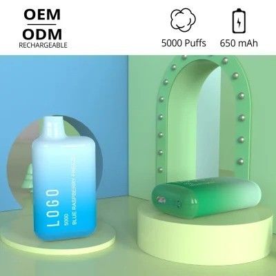Elf 바 BC5000 퍼프 OEM ODM 관습 일회용은 증발기 Ｅ 여송연을 기화시킵니다