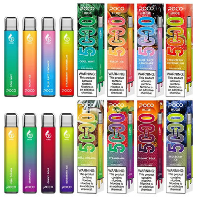 맛을 낸 5% Nic 전략 무리 제한 협정 15 밀리람베르트 E-쥬스는 Ｅ Cigs 버릴 수 있는 포코 5000을 기화시킵니다