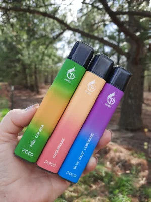 원래 메쉬 코일은 크게 재충전이 가능한 전자 담배 POCO 5000을 내뿜습니다