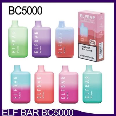 ODM OEM 바이프 일회용 팟 전자 담배 엘프 바 Bc5000 펌프