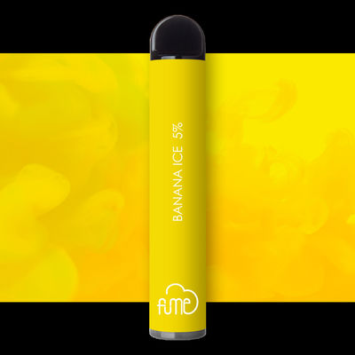 1500년 퍼프 딸기 바나나 증기 여분 950mAh 버릴 수 있는 Nic 전략 무리 제한 협정은 기화합니다