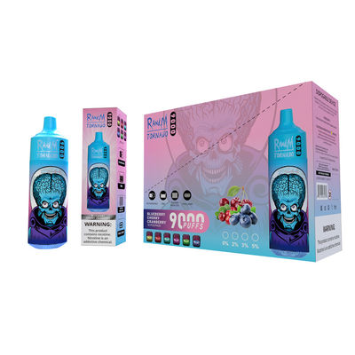 소라 8000 펌프 일회용 Ecig 650mah C형 재충전 14ml 미리 채워진 주스