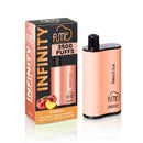 니코틴 50mg 인피니티 퓸 3500 퍼프 USA Vape 과일 Falvors