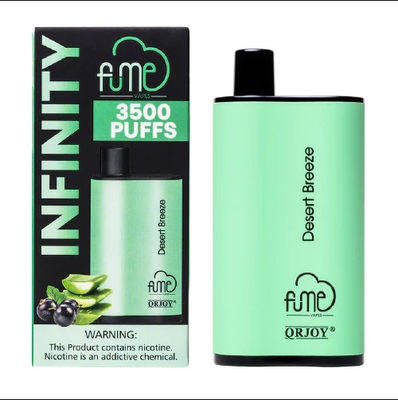 3500 퍼프 인피니티 퍼프 휴대용 Vape 펜 12ml 미리 채워진 Ejuice