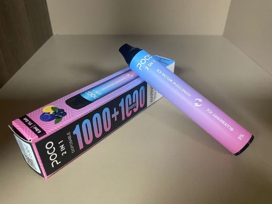 로고 인쇄에 1에서 6ml 2000 분첩 Vape 분첩 막대기 소형 POCO 2