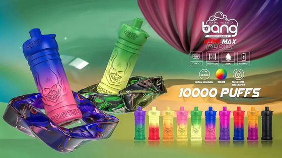 충격 왕 10000 퍼프 20m 에리퀴드 CBD 일회용은 기류 5% Nic 전략 무리 제한 협정과 장치를 기화시킵니다