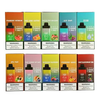 POCO BL10000 전자 담배 바이프 20ml 5% Nic 배터리 650mAh 재충전 가능