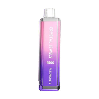 크리스탈 4500 일회용 팟 전자 담배 1500mAh 펌프