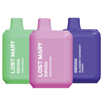 플루트 팔보르 엘프 바 바페 BM5000 14mL E - 액체 650mAh 배터리로 미리 채워져 있습니다
