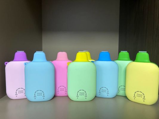 7000 펌프 OEM 바이프 스마트 스크린 12ml 650mAh 재충전 50mg 소금 니코틴