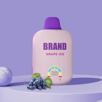 7000 펌프 OEM 바이프 스마트 스크린 12ml 650mAh 재충전 50mg 소금 니코틴