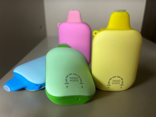 70g/pcs OEM 바이프 스마트 스크린 일회용 12ml E Juice 7000 펌프