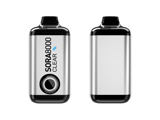 14ml Sora 8000 일회용 바이프 바 1.1ohm Mesh Coil 650mah Type-C 재충전