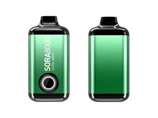메시 코일 650mAh 사전 채워진 일회용 바이프 14ml 8000 펌프 0mg/20mg/50mg