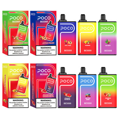 POCO BE5000 펌프 일회용 전자 담배 니코틴 소금 0/20/30/50mg