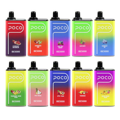 POCO BE5000 14ml E Juice Vape Pen 1200mAh 일회용 담배