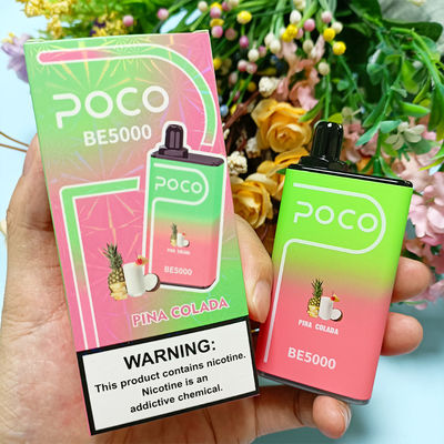 POCO BE5000 5000 펌프 일회용 바이프 펜 과일 맛 전자 담배