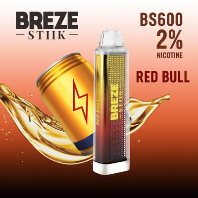 2%Nic 일회용 바이프 펜 500mAh 배터리 2ML E 액체