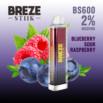 2%Nic 일회용 바이프 펜 500mAh 배터리 2ML E 액체