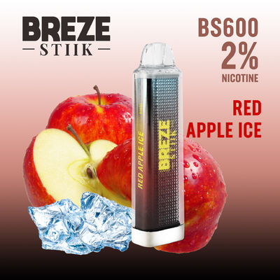 2%Nic 일회용 바이프 펜 500mAh 배터리 2ML E 액체