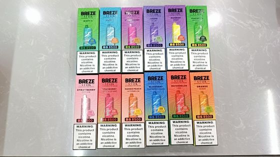메시 코일 CBD 일회용 배프 장치, 17ml 사전 채워진 유액과 1.2 저항