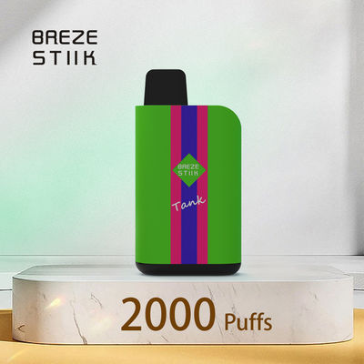 650mAh 배터리 높은 펌프 사용 한 번 사용 가능한 Vape Top Fill Mesh 코일 카트리지