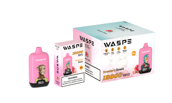 와스페 12000 파프 나이 ≥18 대 파프 650mAh 배터리 10pcs / 박스 200pcs / 케이스