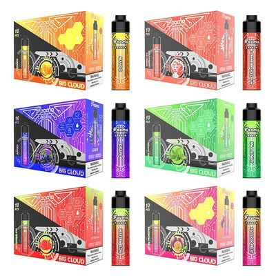 18ml E- 액체 메시 코일 12000 펌프 고성능 Vaping을 위한 E-시거