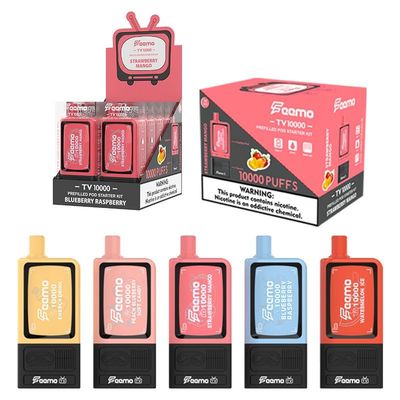 10000개 이상의 POD 일회용 바이프 650mAh 배터리와 5% 니크 강도