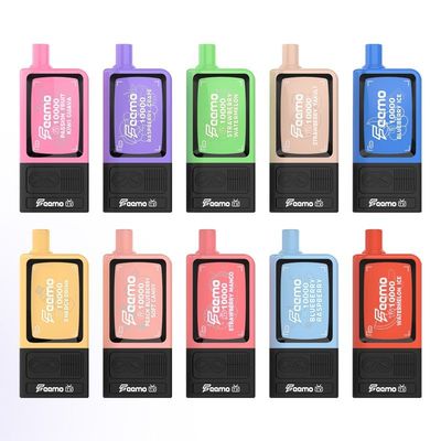 10000개 이상의 POD 일회용 바이프 650mAh 배터리와 5% 니크 강도