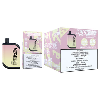 9000Puffs 오래 지속되는 750mAh 배터리 일회용 바이프 펜 15ML E 액체 14 맛