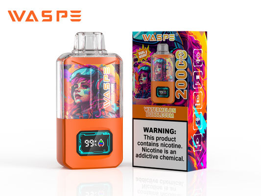 Sus304 20000 펌프 650mAh 배터리 화면 디스플레이와 함께 큰 펌프