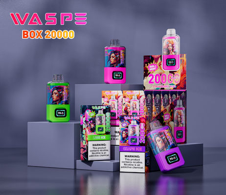12 과일의 맛 큰 펄프 와이프 Sus304 24Ml Ejuice 화면 디스플레이 타입 C 충전