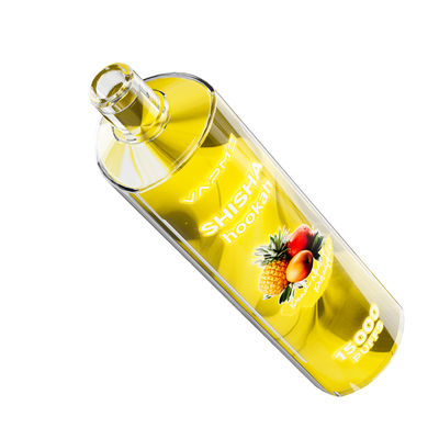 15000파프 과일 맛 배포 C형 충전 포트 25ml 쥬스 용량 SUS304