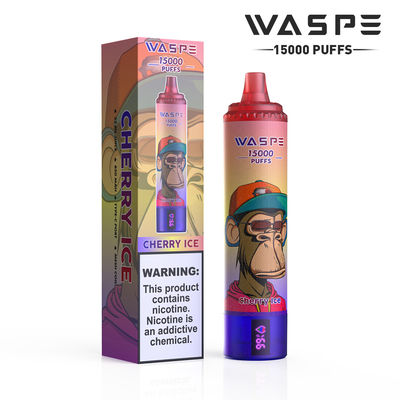 650mAh 타입 C 충전 포트 / SUS304 용량 22ml Ejuice 12 재미 과일 맛 RGB 라이트