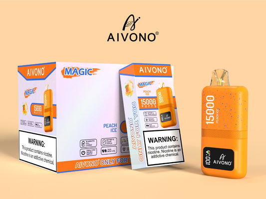 15k 펌프로 사용자 정의 가능한 로고vape 펜 재충전 가능한 스마트 증기 0/2/3/5% 니코틴 강도