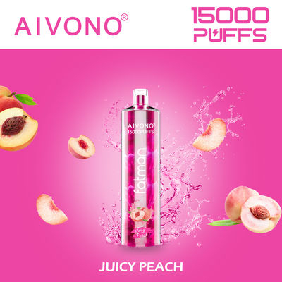 펌프 카운트 사전 채워진 일회용 바이프 24ml 0.6ohm 코일 가벼운 96g 디자인