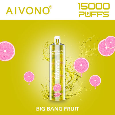 24ml 둥근 방울 톱 C형 재충전 배터리와 함께 미리 채워진 일회용vape