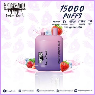 15000파프 과일 맛 바이프 듀얼 18mL 배터리 650mAh C형 재충전 배터리