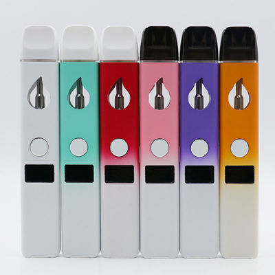 280mAh 세라믹 코일 일회용 CBD Vaping Pen 1.3Ω 저항