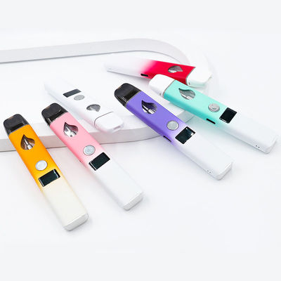 280mAh 세라믹 코일 일회용 CBD Vaping Pen 1.3Ω 저항